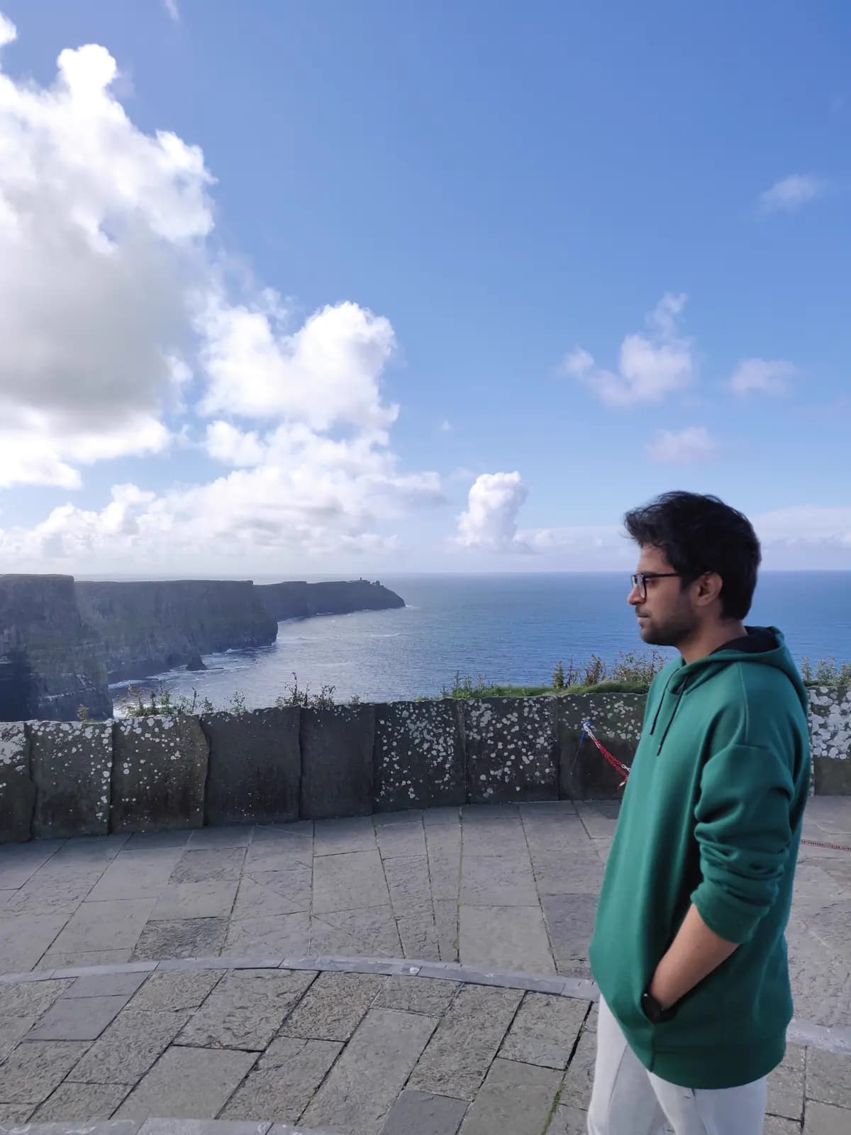 Khalid at the Cliffs of Moher